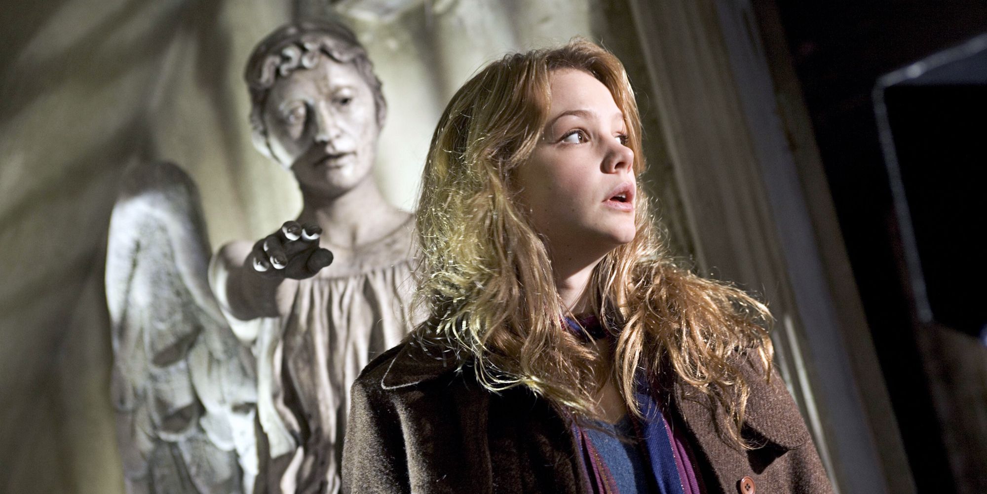 The Weeping Angels appeared to run out of steam when chasing Sally (Carey Mulligan) in 