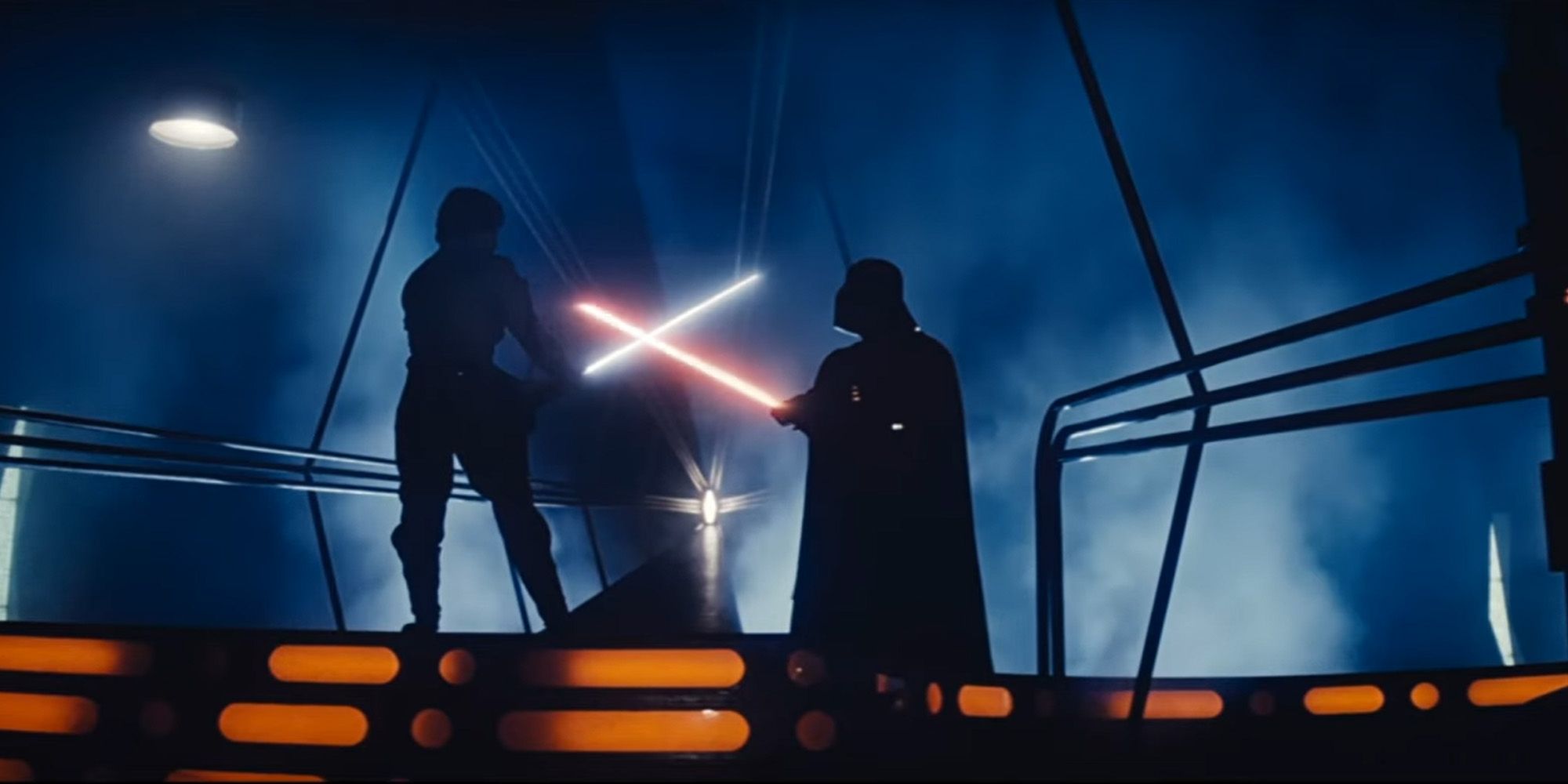 L'Empire contre-attaque, Luke contre Vador