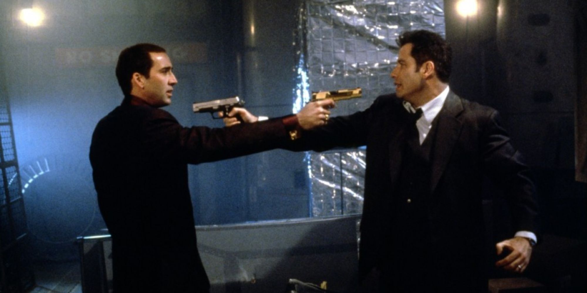 Nic Cage e John Travolta em 'Face/Off'