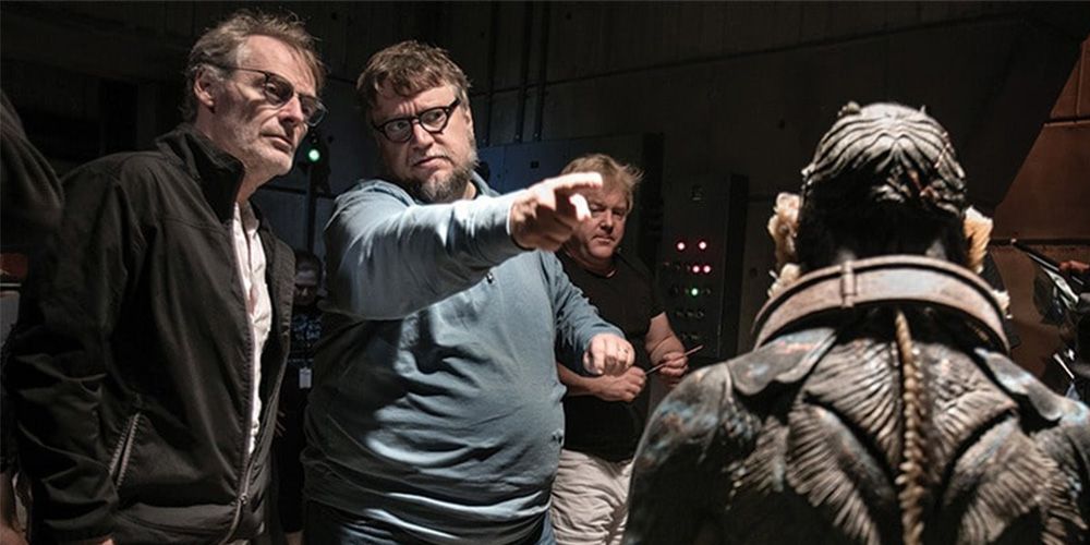 Guillermo del Toro directing The Shape of Water