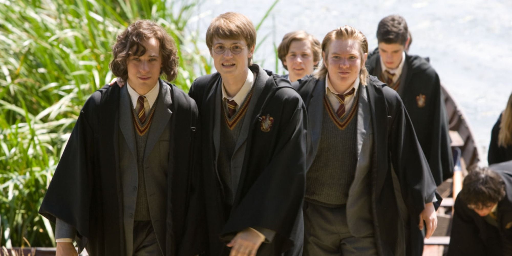 Marauders James Potter, Sirius Black, Peter Pettigrew and Remus Lupin in Harry Potter