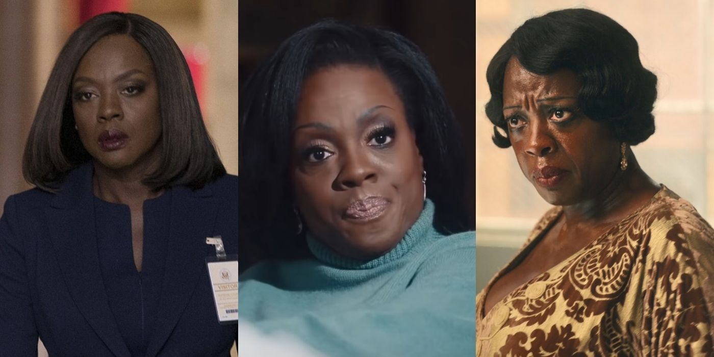 Viola Davis in 'How To Get Away With Murder,' 'The First Lady,' and 'Ma Rainey's Black Bottom'