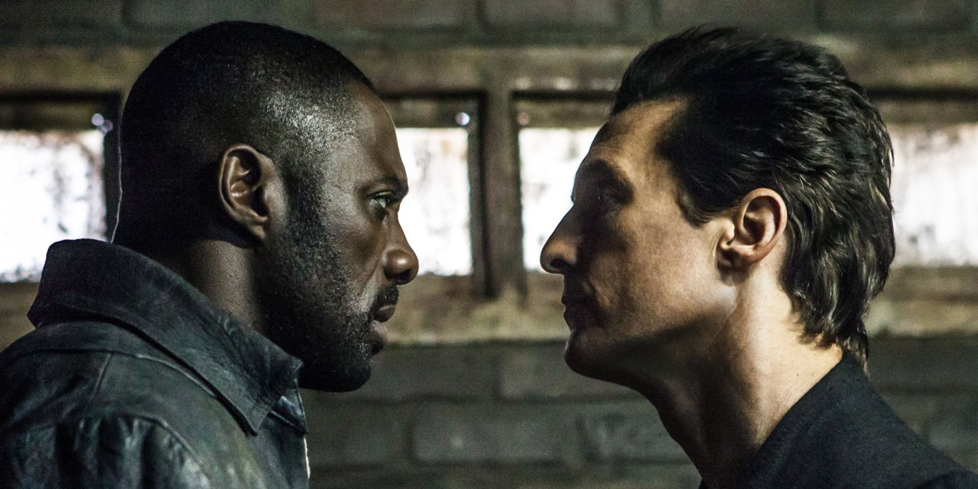Idris Elba and Matthew McConaughey in The Dark Tower