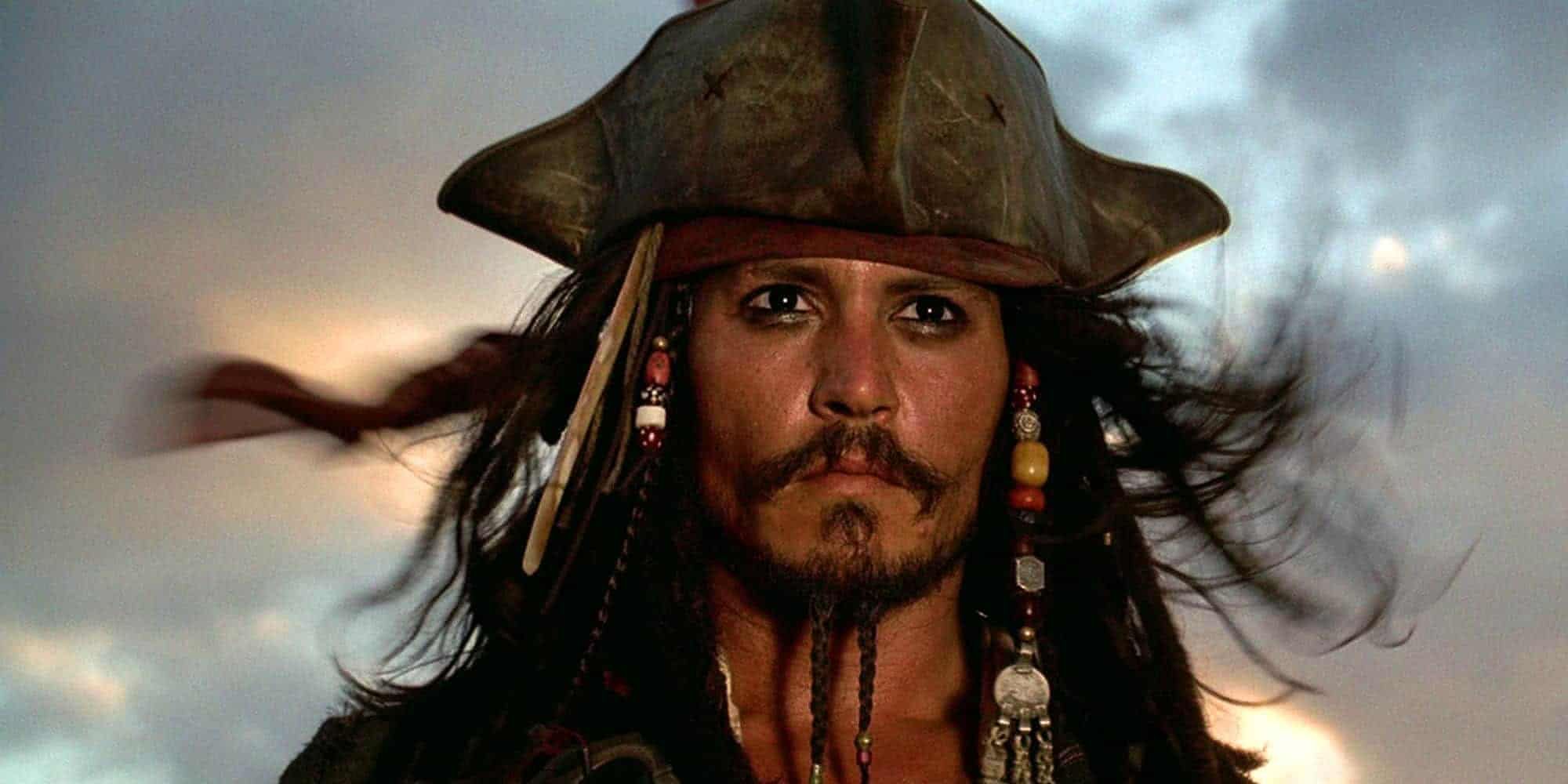 Jack Sparrow in Pirates of the Caribbean 1