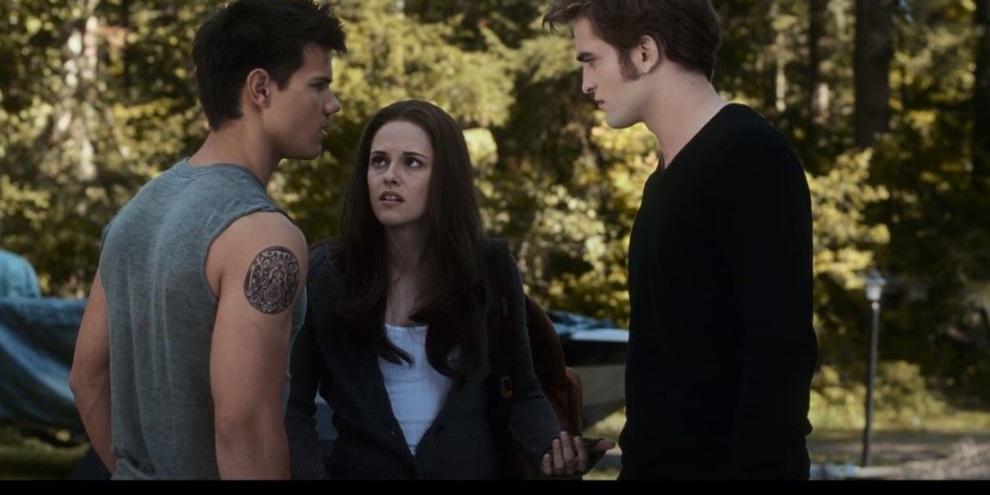 Jacob, Bella And Edward in 'Twilight Eclipse'