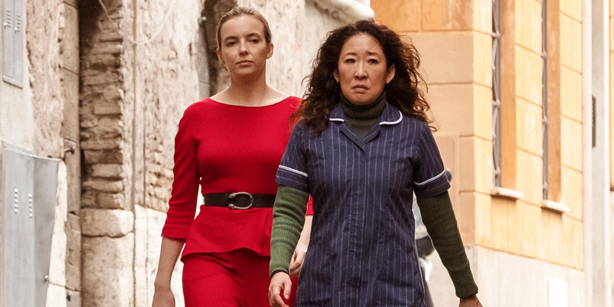 Jodie Comer and Sandra Oh on Killing Eve