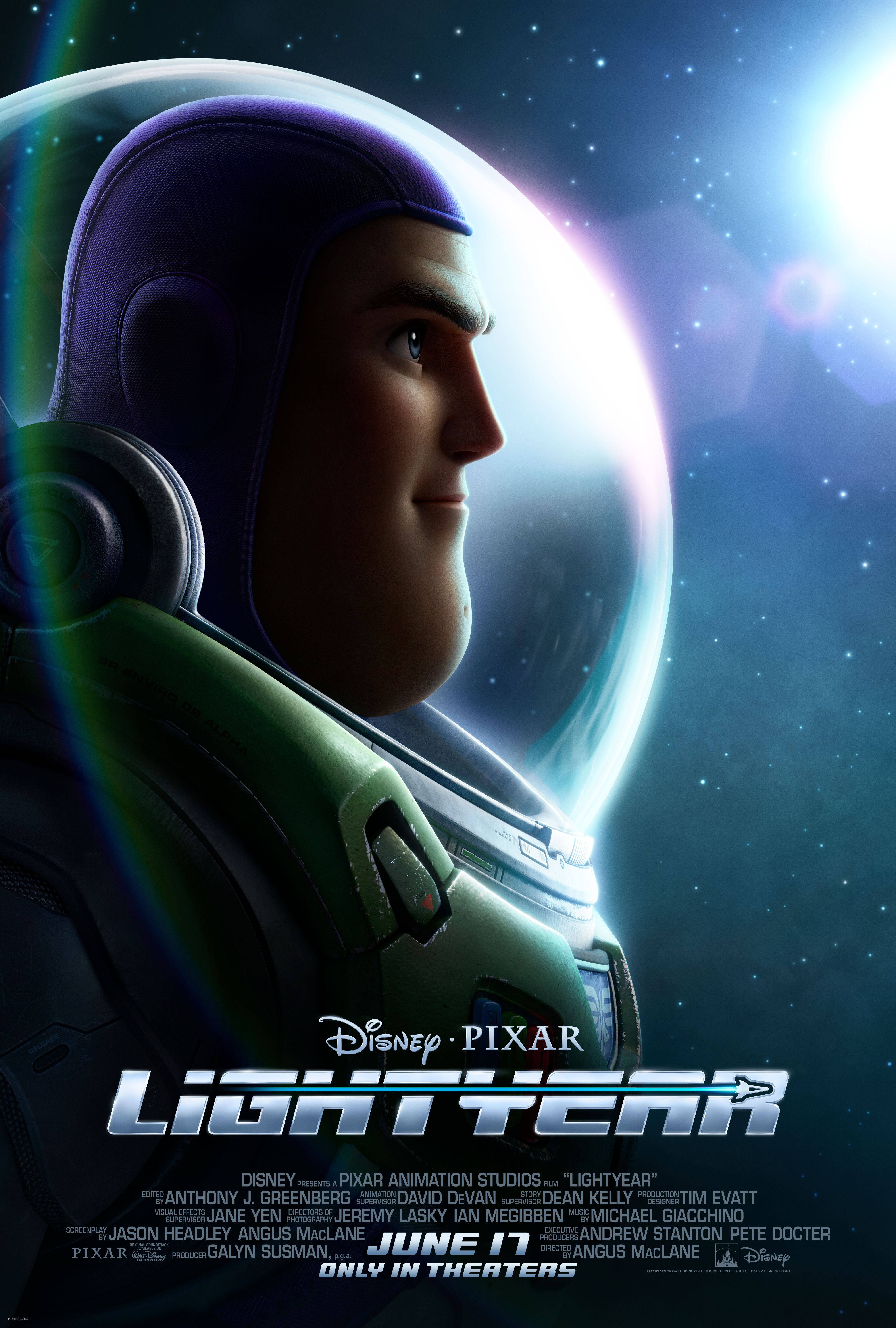 New Lightyear Images And Poster Show Buzz Exploring The Galaxy