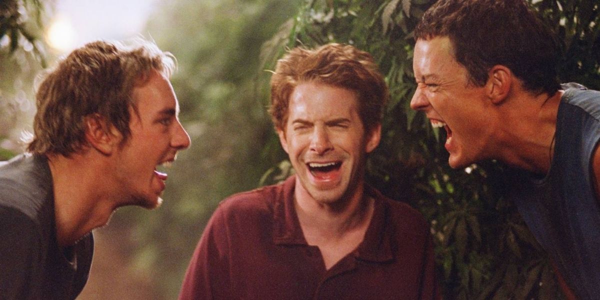 Matthew-Lillard,-Seth-Green,-and-Dax-Shepard-in-Without-a-Paddle-1