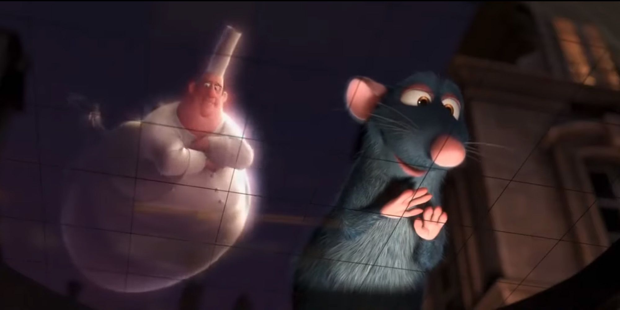 Ratatouille, Remy and Auguste Gusteau