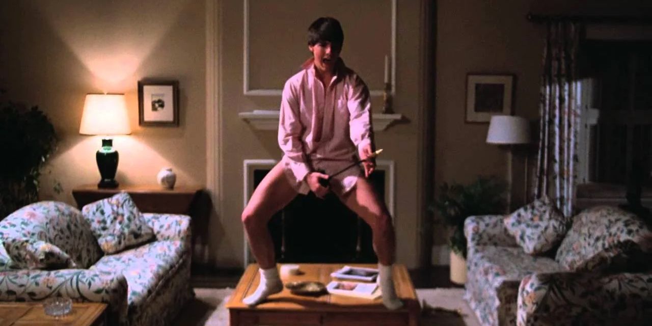 Tom Cruise dances in Risky Business