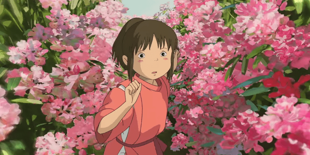 Chihiro in Studio Ghibli's Spirited Away