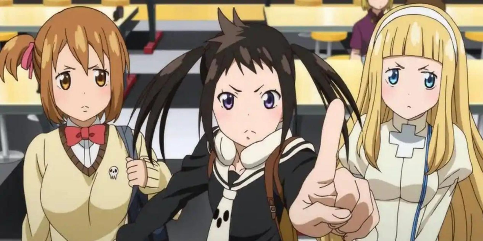 3 main protagonists from Soul Eater Not