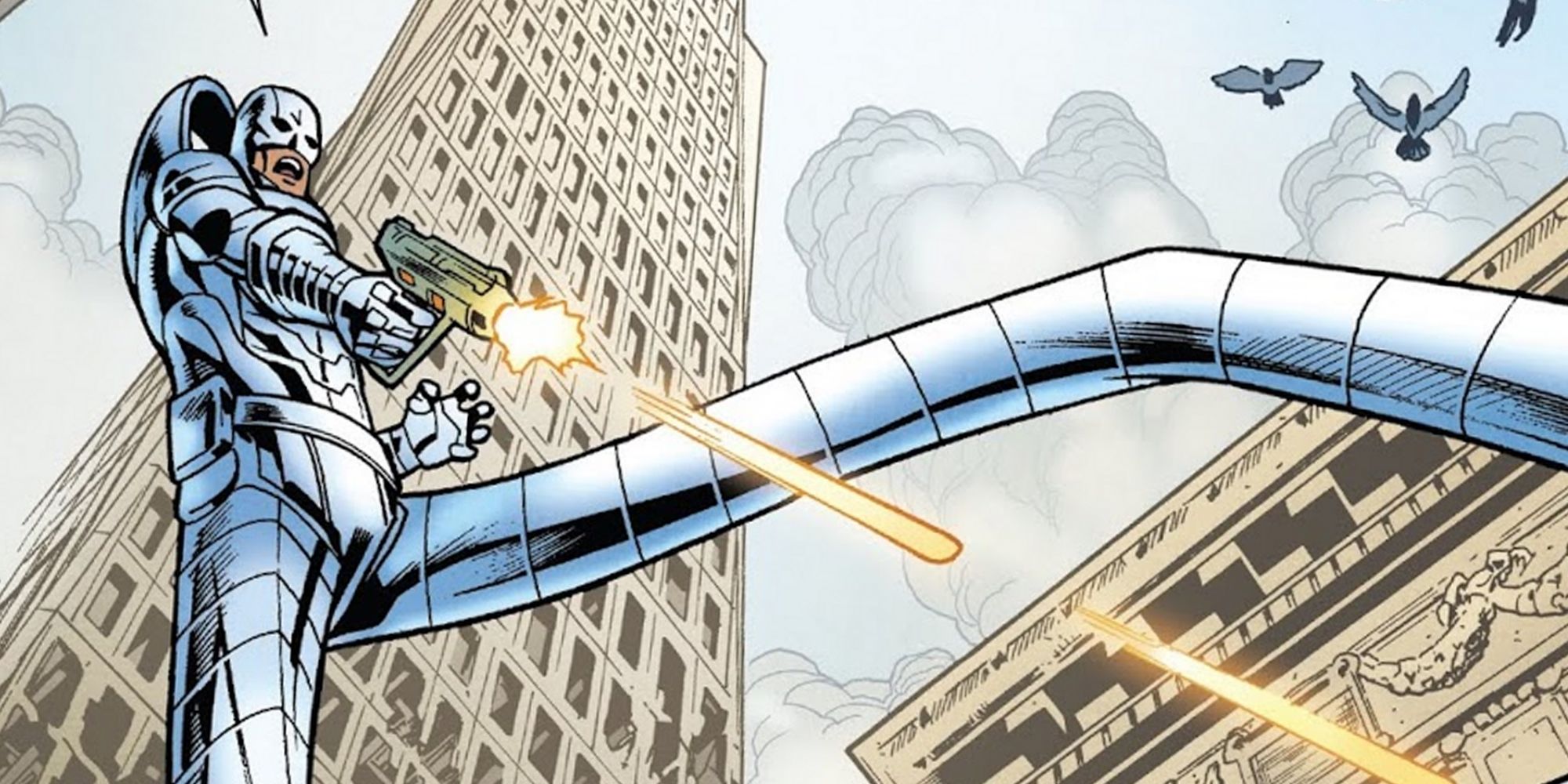 Stilt-Man, a.k.a. Wilbur Day, from Marvel Comics