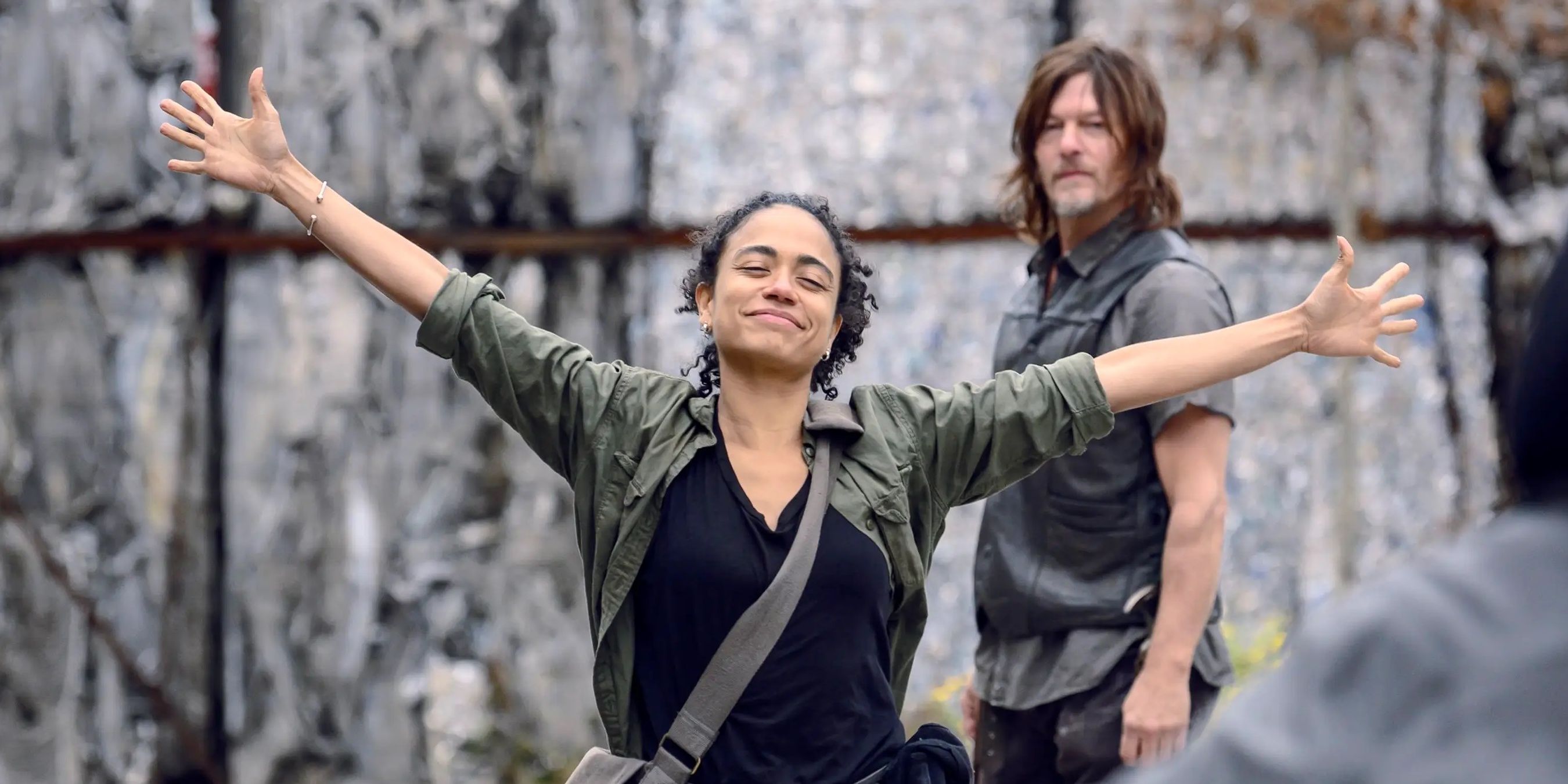 Daryl e Connie em The Walking Dead