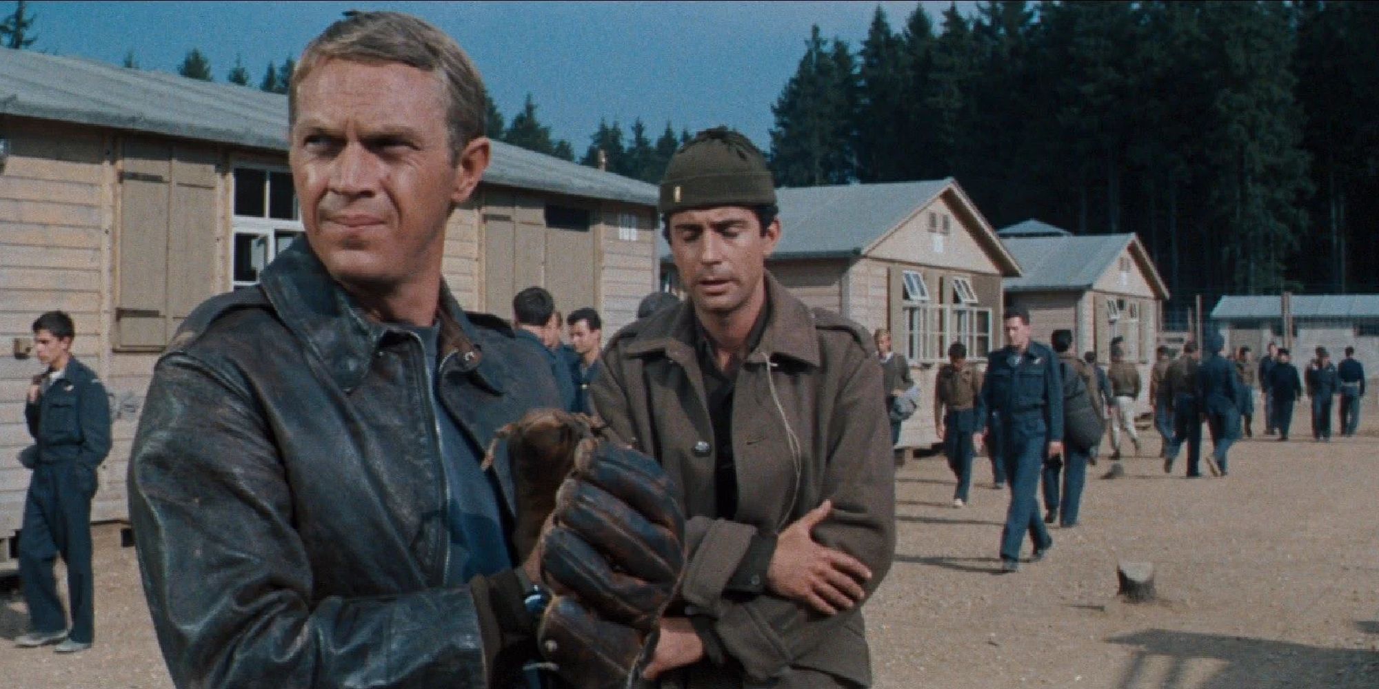 Steve McQueen in The Great Escape