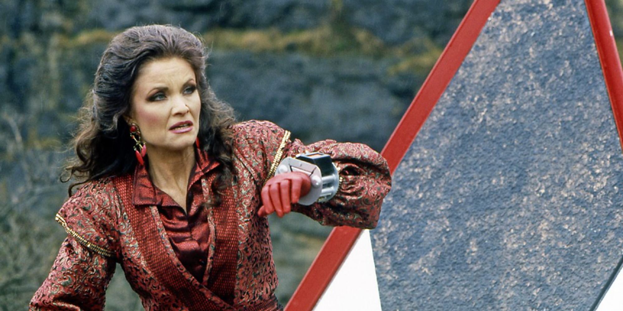 The Rani (Kate O'Mara) appearing in Doctor Who