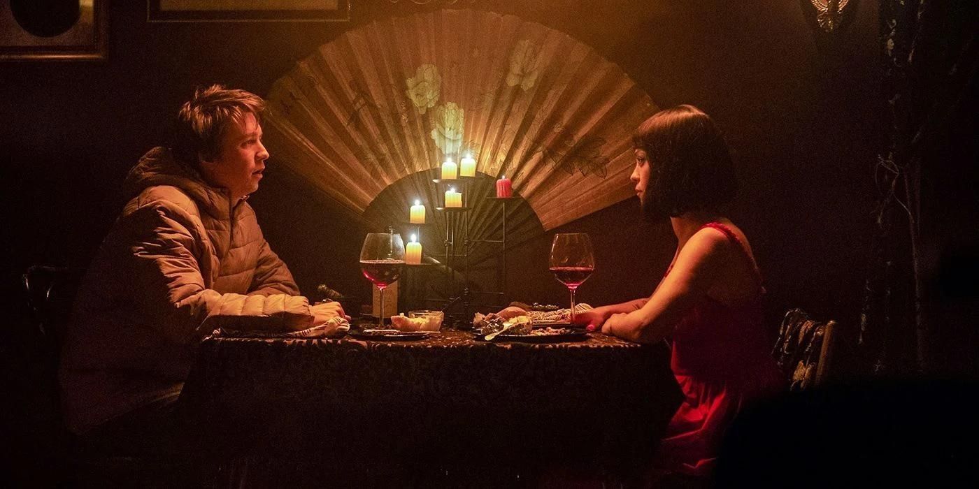 Thomas Mann and Rosa Salazar in Chariot (2022)