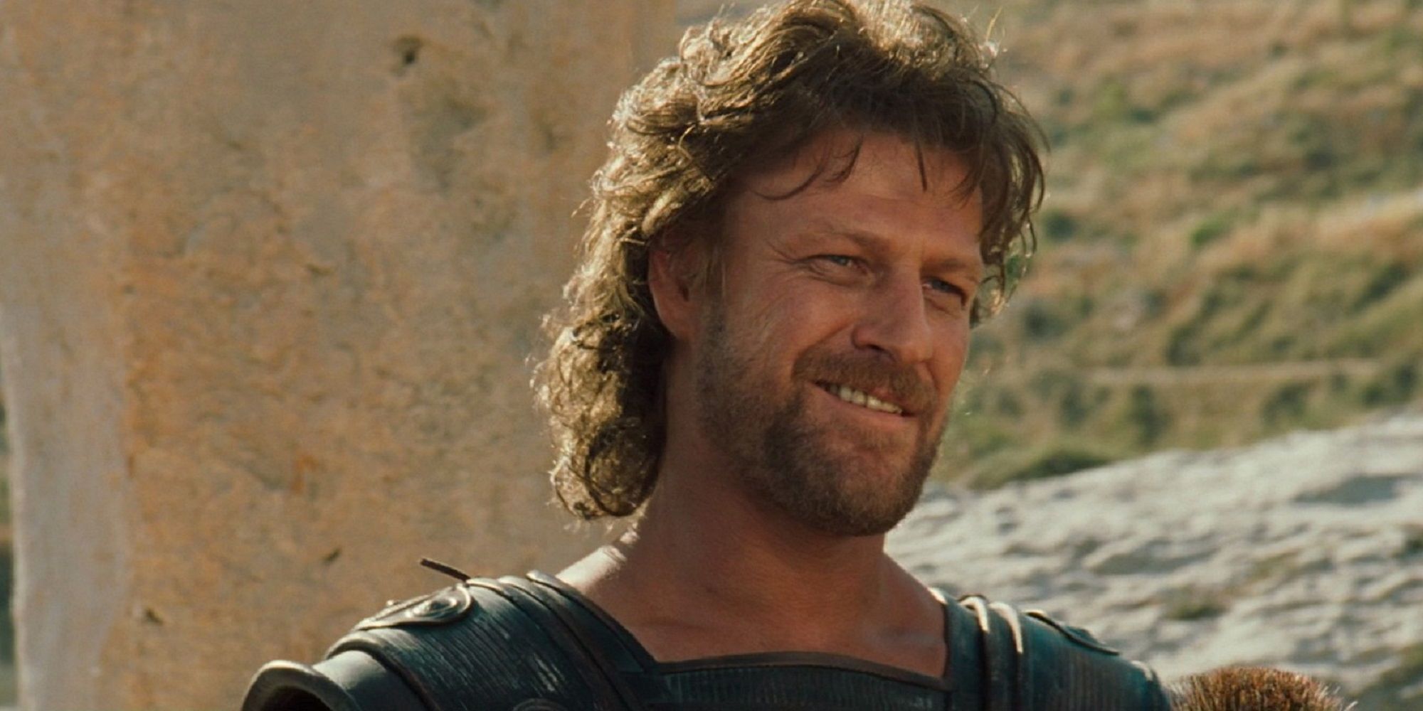 Sean Bean as King Odysseus