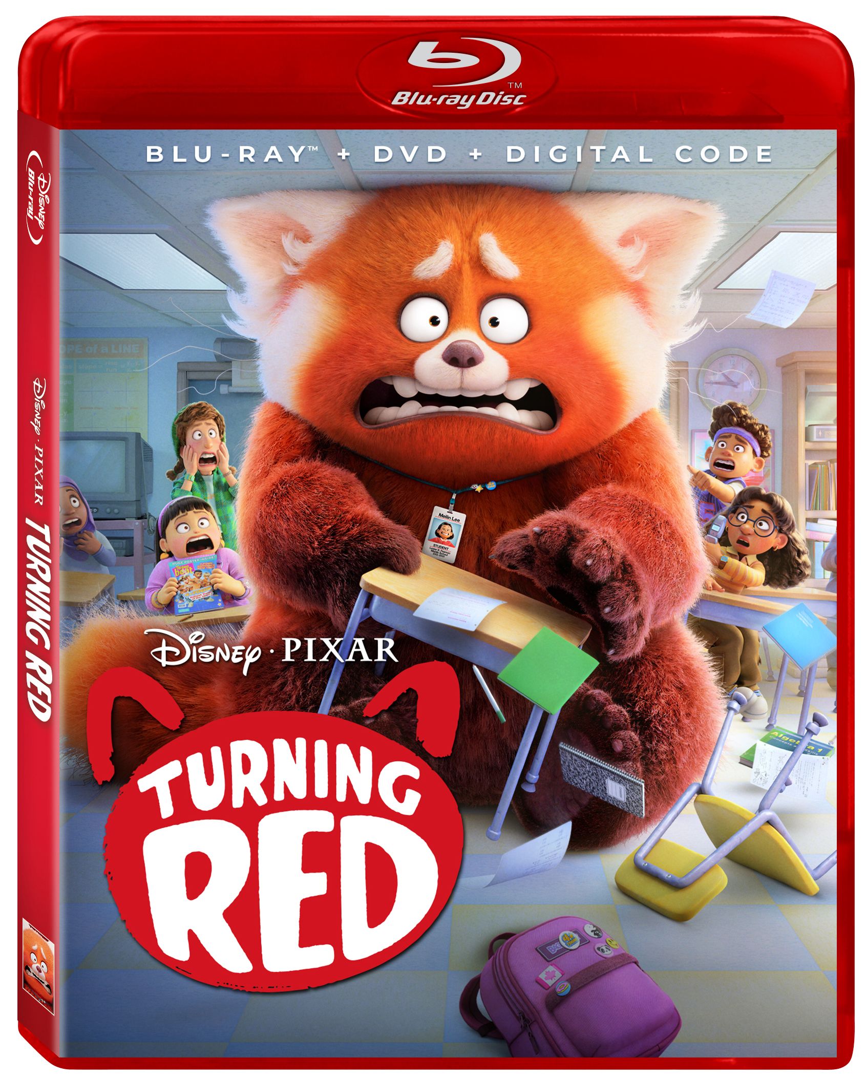 Turning Red Blu-ray