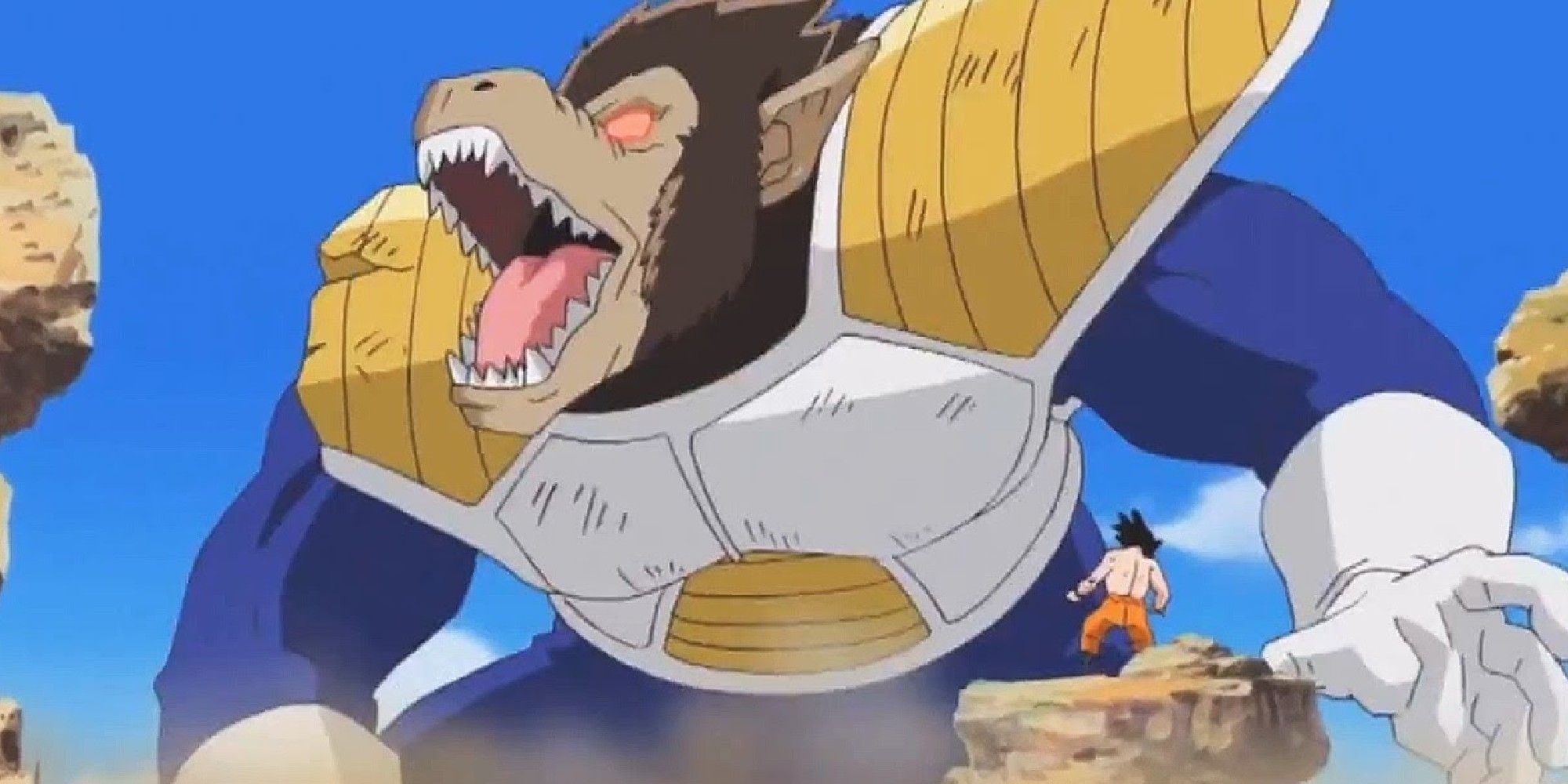 Vegeta as Oozaru in Dragon Ball Z