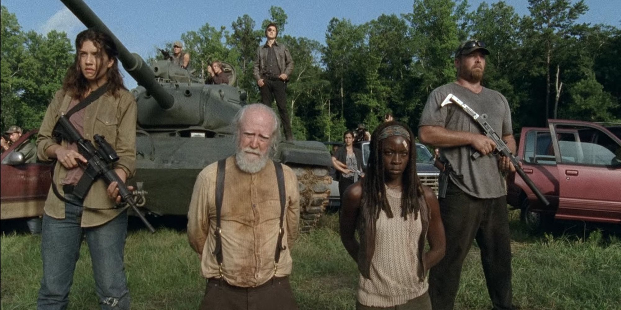 The Walking Dead Episode 0408, "Too Far Gone," Michonne and Hershel