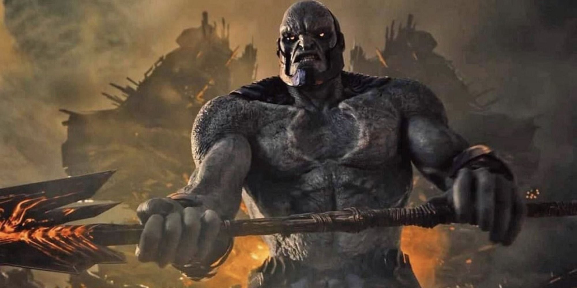 Darkseid invades earth for the first time in Zack Snyder's Justice League