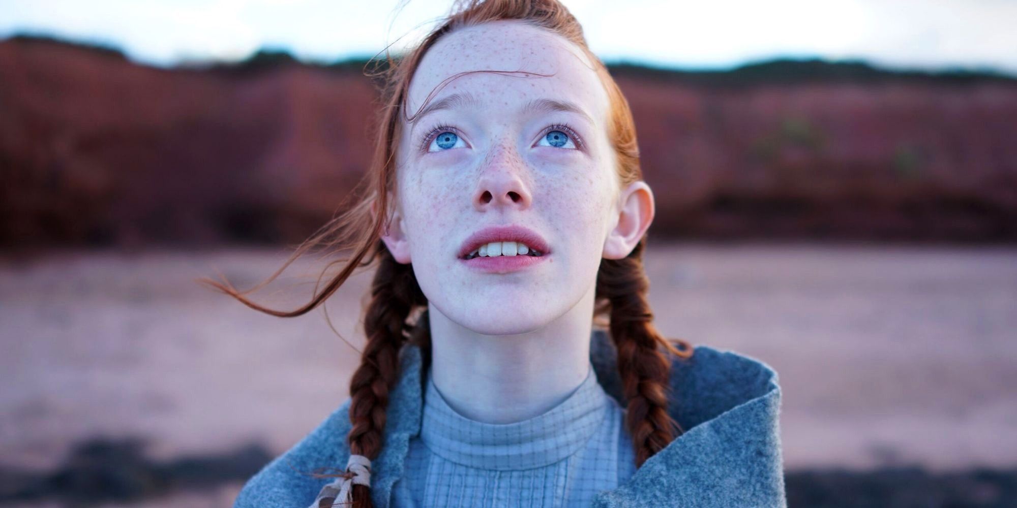 Amybeth McNulty in Anne with an E close-up shot