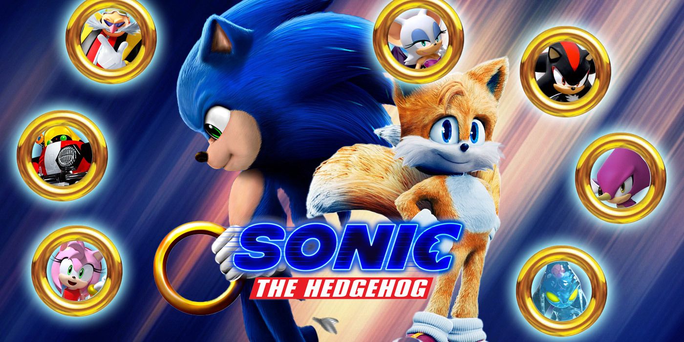 sonic movie characters