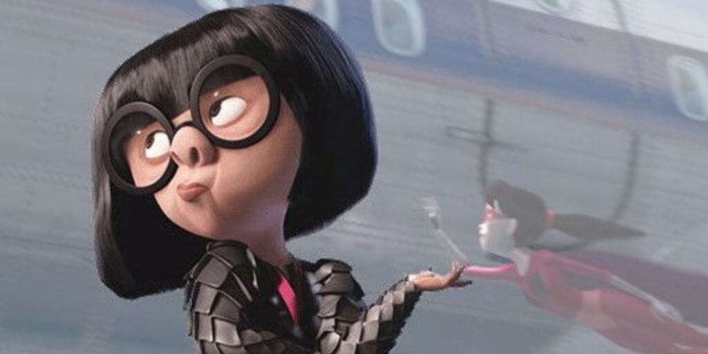 Edna Mode in The Incredibles