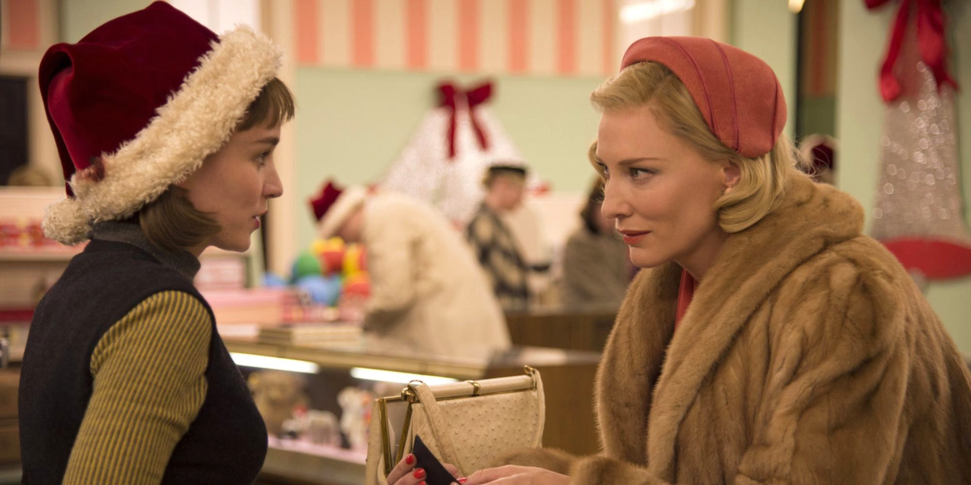 Cate Blanchett et Rooney Mara dans Carol.