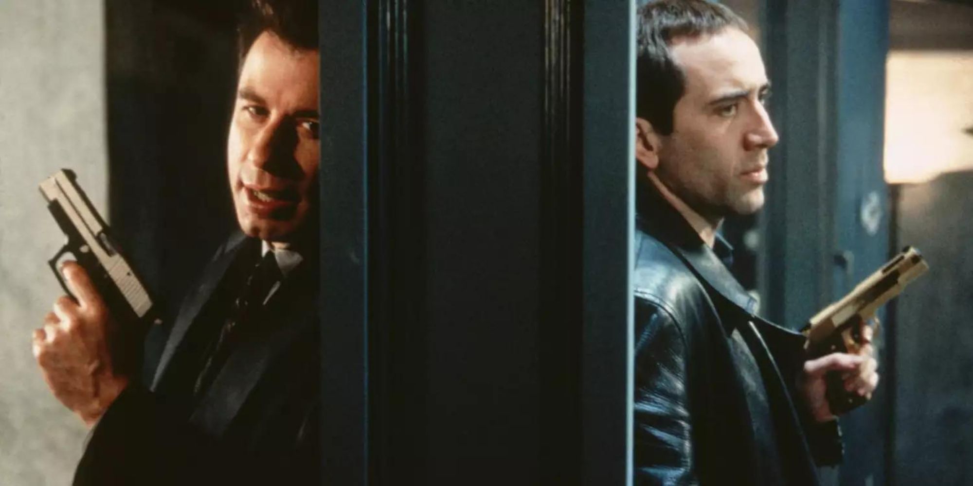 Travolta et Cage dans Face/Off
