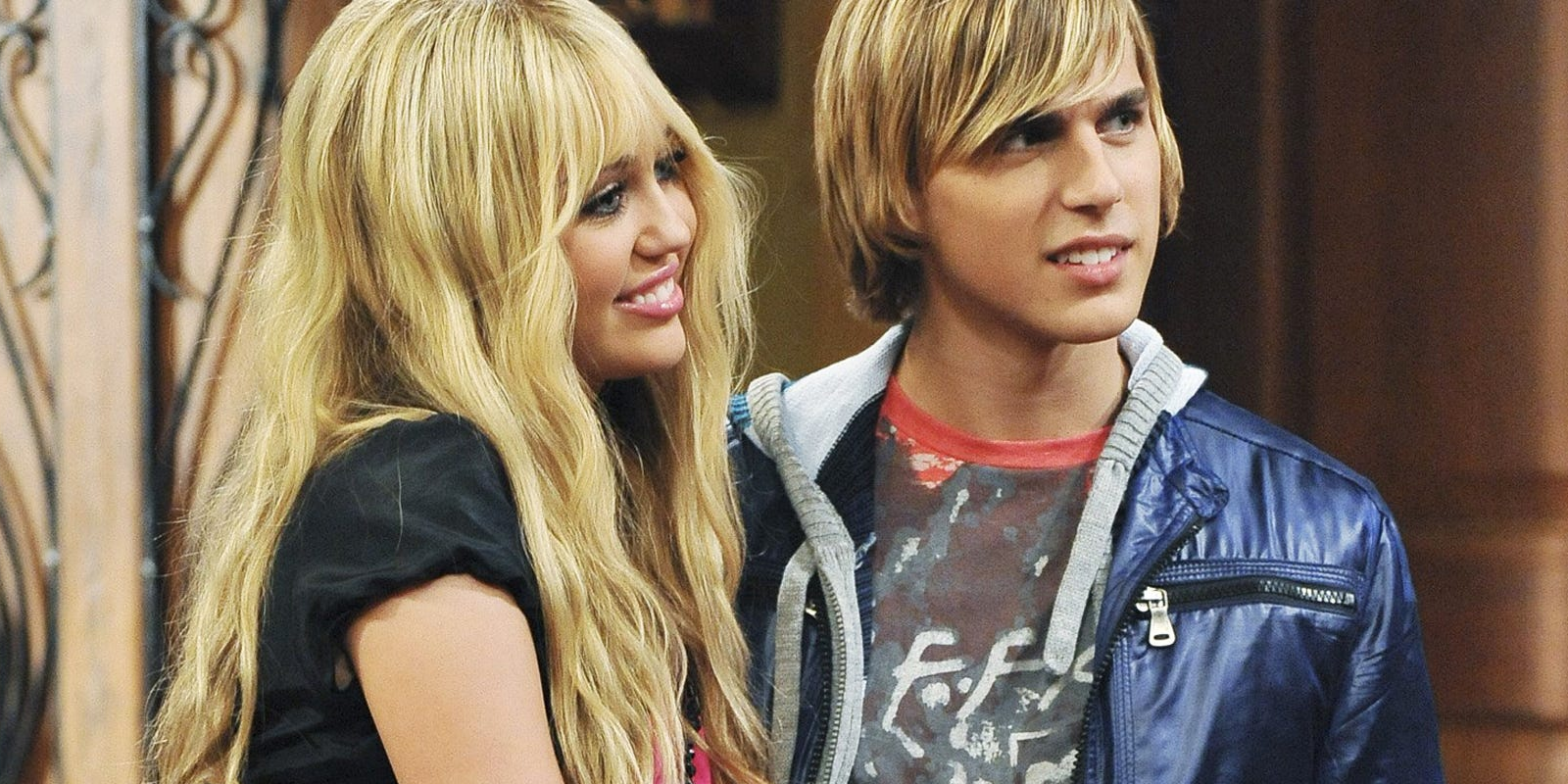 Hannah and Jake in Hannah Montana