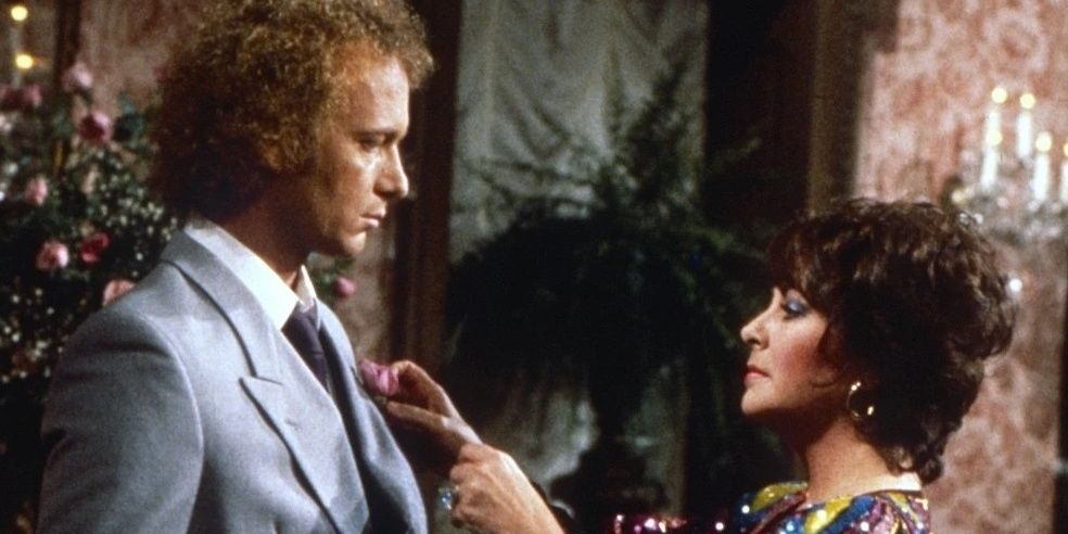 Elizabeth Taylor and Anthony Geary on General Hospital