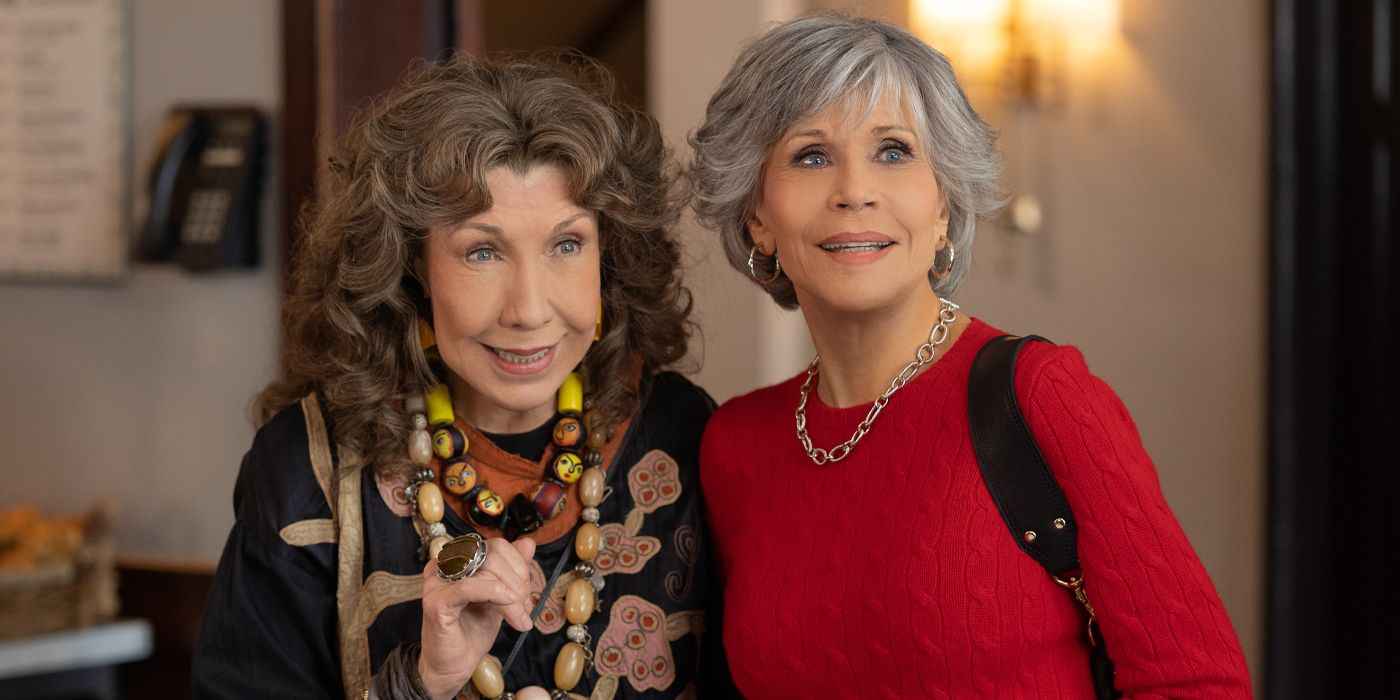 Lily Tomlin and Jane Fonda in Grace and Frankie