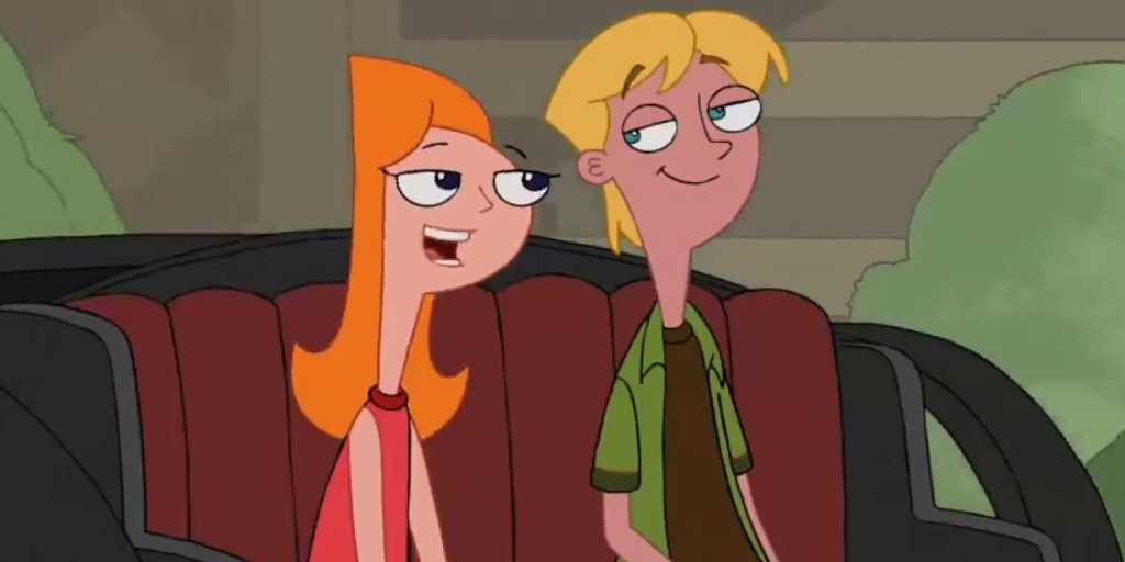 Candace and Jeremy in Phineas and Ferb