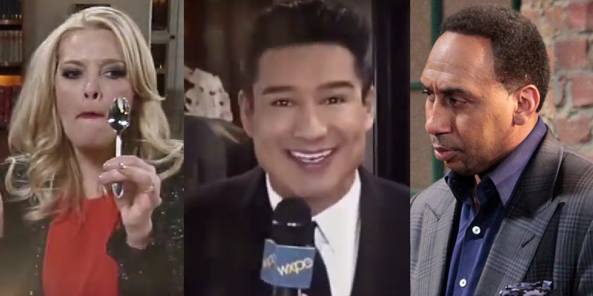 Melissa Peterman, Mario Lopez and Stephen A. Smith on General Hospital