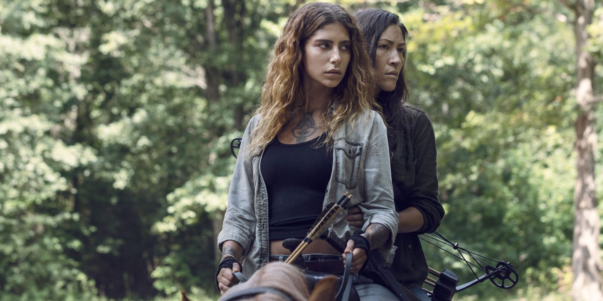 Yumiko and Magna The Walking Dead