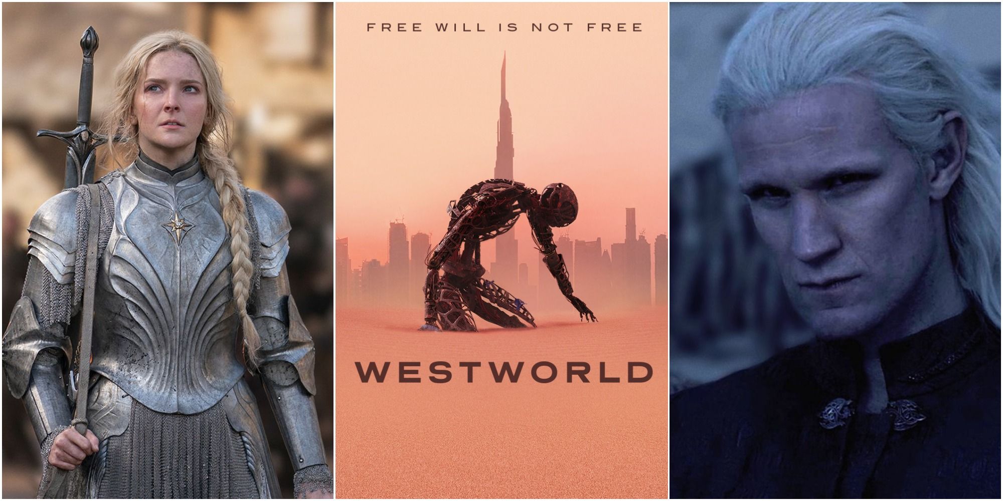 Shows Summer 2022, Westworld, Lord of the Rings, House of the Dragon