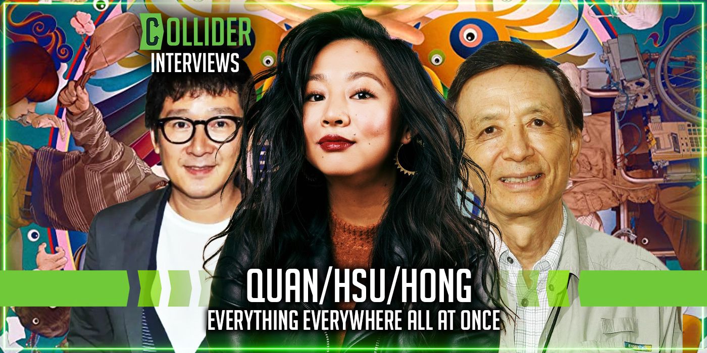 everything everywhere all at once James Hong, Stephanie Hsu, and Ke Huy Quan social