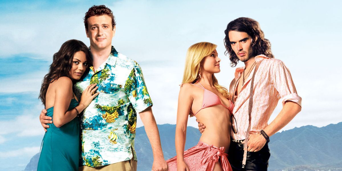 The main characters of Forgetting Sarah Marshall.
