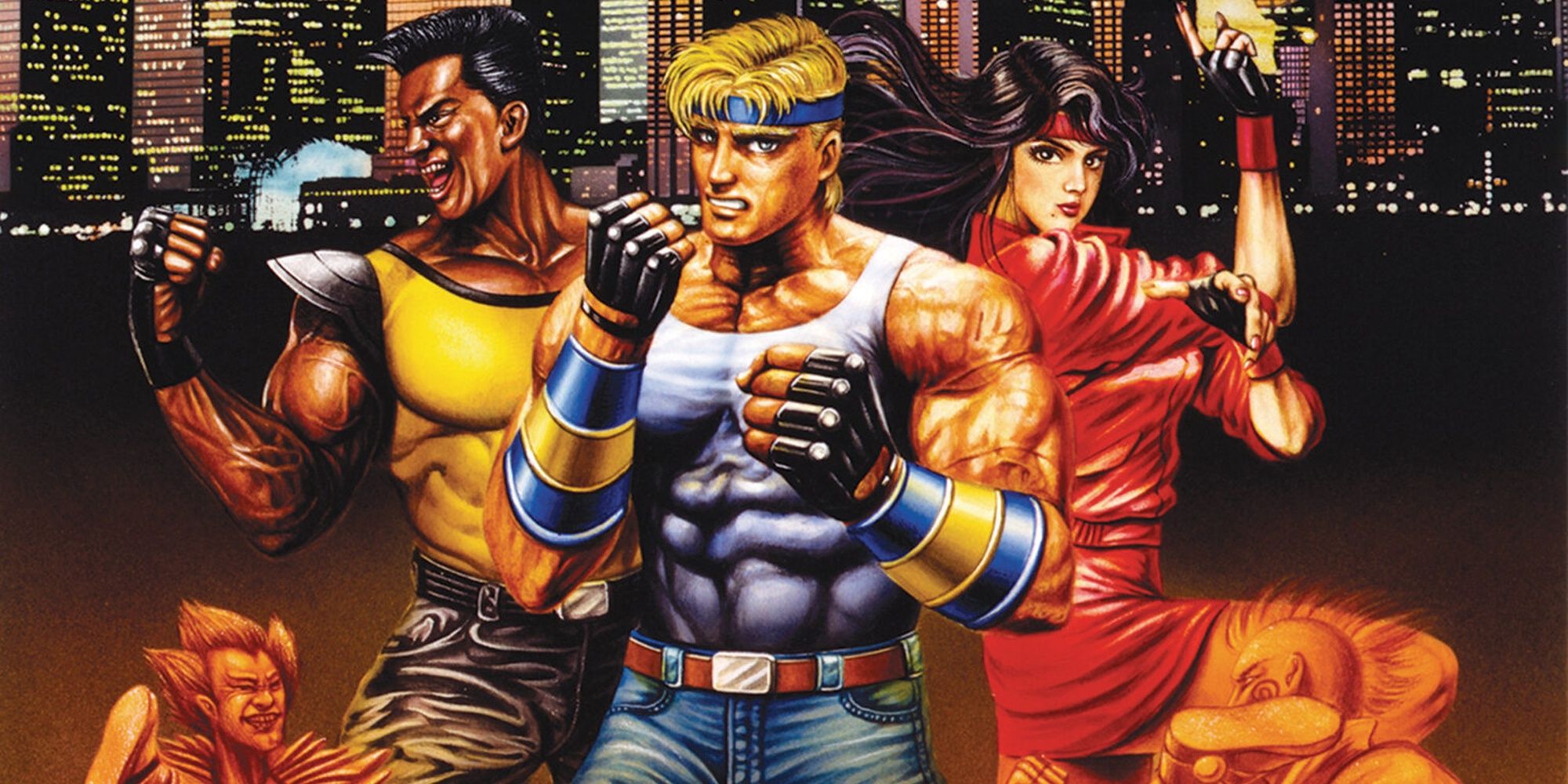 Adam, Axel, and Blaze in Streets of Rage