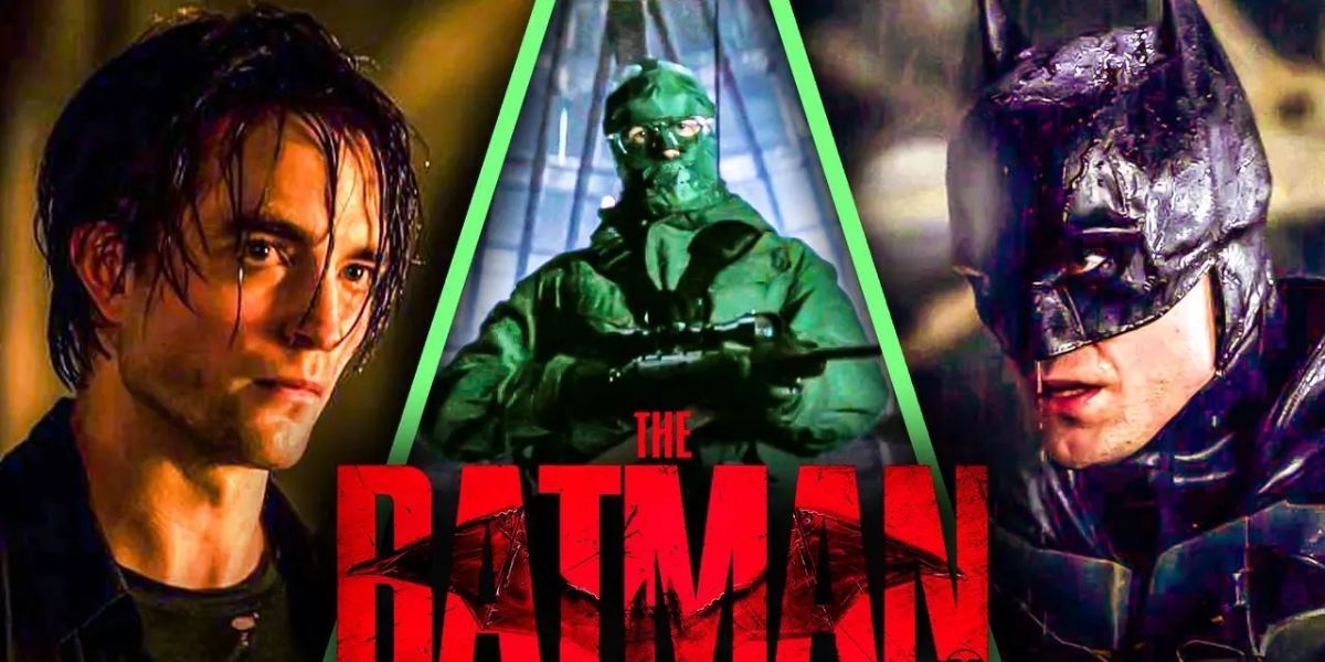 Robert Pattinson and Paul Dano in The Batman