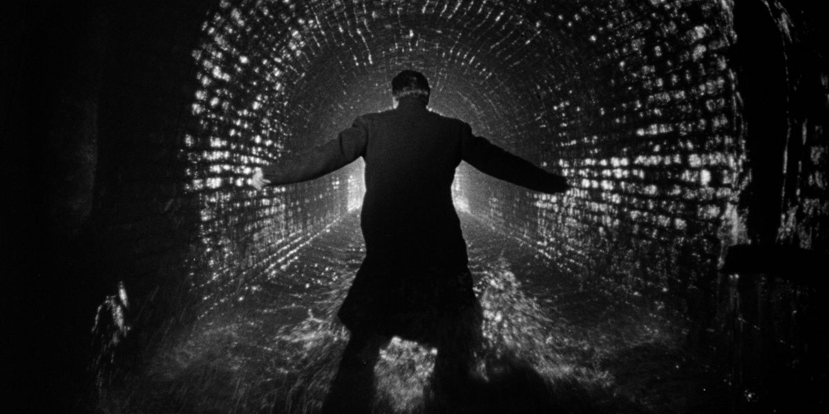 A man in a Vienna sewer