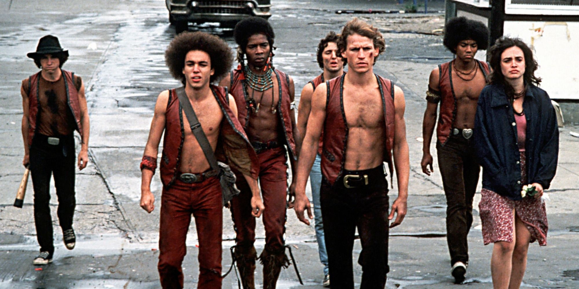 Cowboy, Rembrandt, Swan, Cochise, Vermin, Snow & Mercy in The Warriors