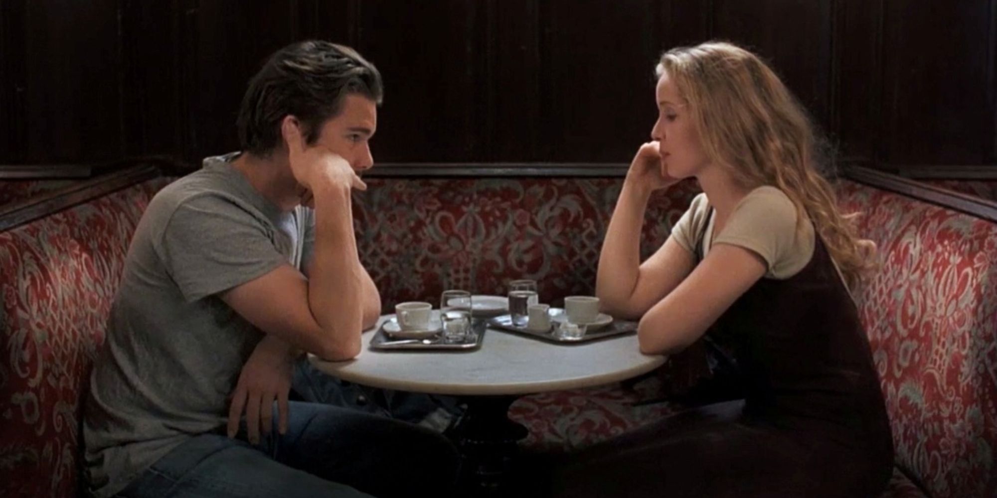Jesse and Celine in Before the Dawn.
