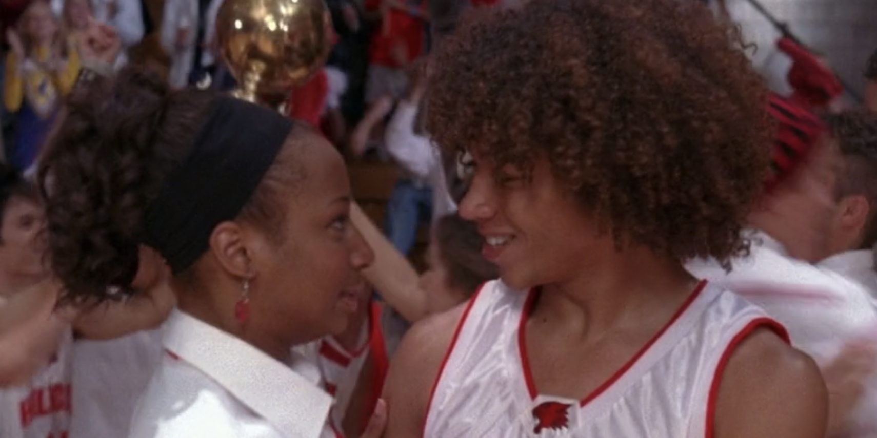 Chad and Taylor in High School Musical