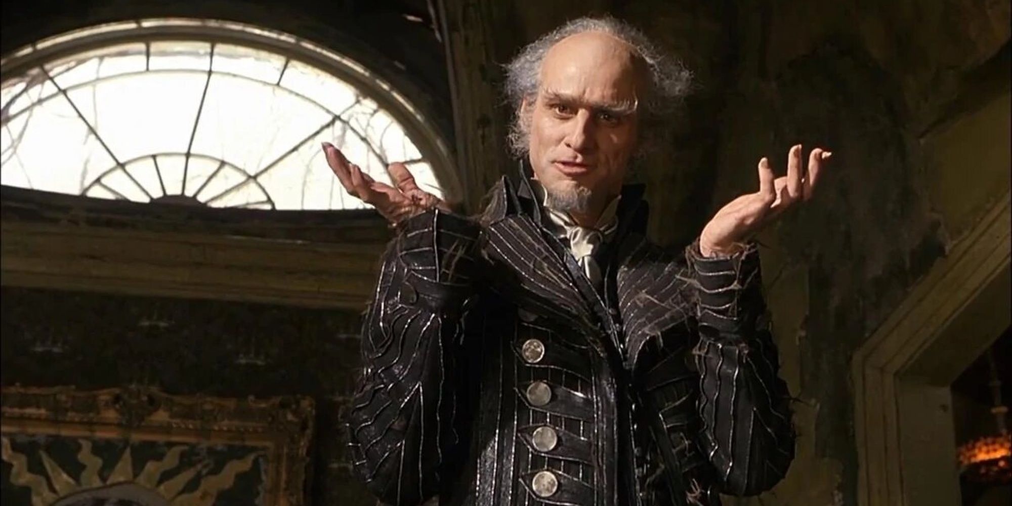 Jim Carrey como el Conde Olaf