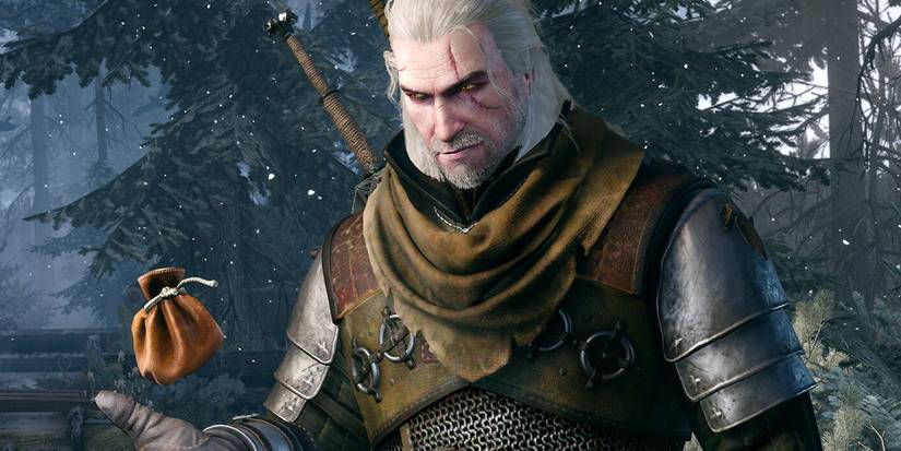 Geralt in The Witcher 3 video game