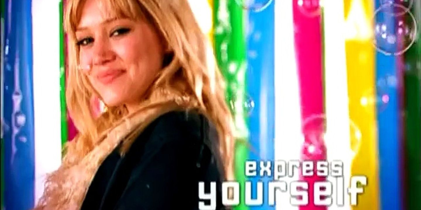 Disney Channel Express Yourself featuring Hilary Duff