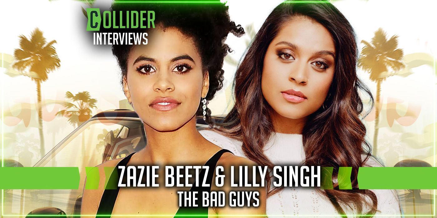 Zazie Beetz and Lilly Singh The Bag Guys social